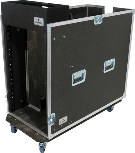 Grundorf T8-SNR-12C 12RU T8 Series Snake Rack With Casters