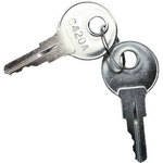 Lowell RPSW-KEY Replacement Key Switch, Pair
