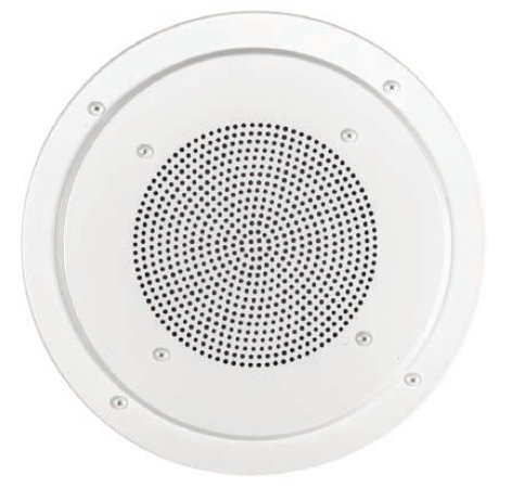 Lowell RS8-AW White Screw-Mount Aluminum Grille for 8" Speaker RS8AW