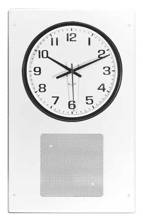 Lowell SCB-300 Grille For Recessed Clock/Speaker, Steel, 27.25"x17", White