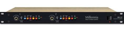Millennia Media Inc HV-37 Rackmount Microphone & Instrument Preamplifier HV37