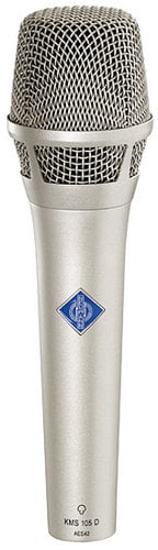 Neumann KMS 105 D Digital Handheld Microphone with K 105 Supercardioid Capsule, KMS Pouch, & SG 105 Stand Mount KMS105-D