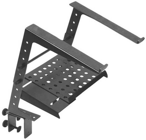 On-Stage LPT6000 Multi-Purpose Laptop Stand With 2nd Tier, Black