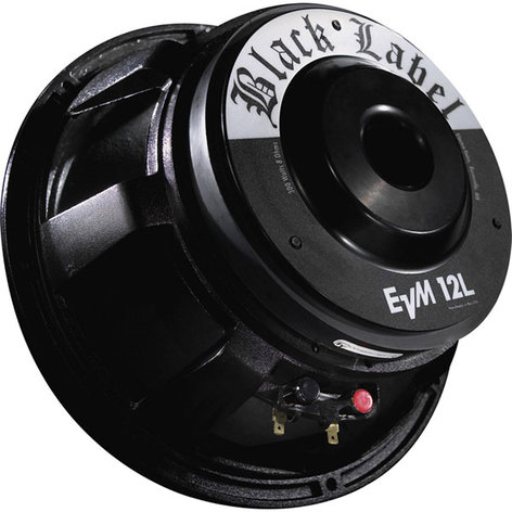Electro-Voice EVM12L-BLACKLABEL-8 Electro-Voice Black Label, 8 Ohm, Zakk Wylde Guitar Driver EVM12L-BLACKLABEL-8