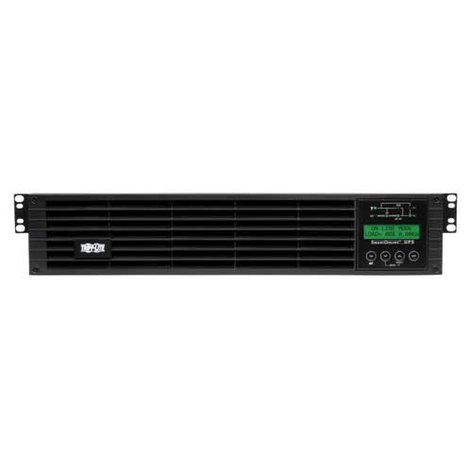 Tripp Lite SU1500RTXLCD2U SmartOnline Double Conversion UPS, Extended Run, 2 Rack Units/Tower