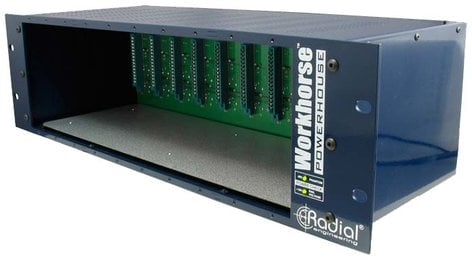 Radial Engineering Powerhouse 500 Series 10-Slot Rackmount Chassis POWERHOUSE