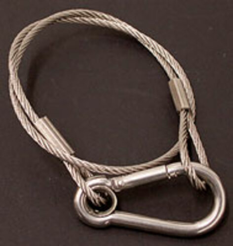Elation Pro Lighting S-Cable/60 24", 60 lbs-Rated Safety Cable SCABLE-60
