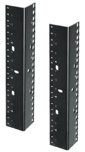 Lowell RRD-16 (2) 16 RU Rack Rails with Dual-Hole Pattern RRD-16