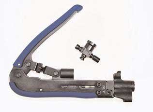 West Penn TL-548G Lever Style Compression Tool For BNC, RCA, And F