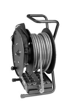 Whirlwind WD5 Reel With Divider And Storage For Stage Box