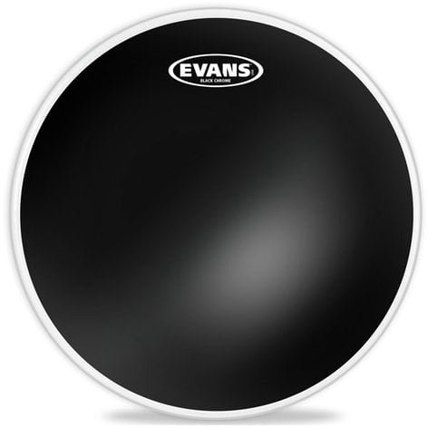 Evans TT12CHR 12" Black Chrome Batter Drum Head