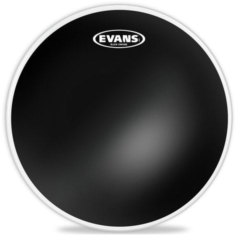 Evans TT20CHR 20" Black Chrome Batter Drum Head TT20CHR