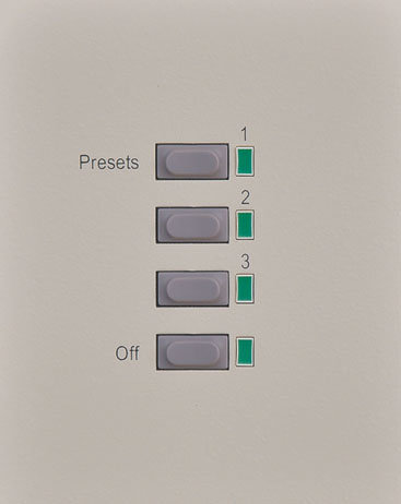 Leprecon APC-3 3-Button Wall Panel with Off Button 90-03-6152