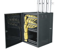 Middle Atlantic Products CWR-26-32PD 26 RU 32" Deep CWR Series CableSafe Data Wall Cabinet CWR-26-32PD