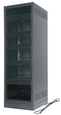 Middle Atlantic Products ERK-2725-CONFIG Configured 27-Space, 25" D Rack with Rear Door ERK-2725-CONFIG