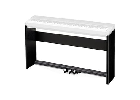 Casio Privia Pac 2BK Black CS67 Keyboard Stand With Included SP33 Pedalboard