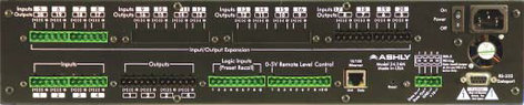 Ashly ne24.24M 8x4 8x4 Network Protea DSP Audio Matrix Processor