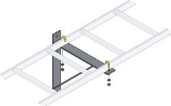 Middle Atlantic CLB-TSB Triangle Wall Support Bracket