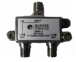 Blonder-Tongue CRSP-2 2-Way 5-750MHz Splitter CRSP-2