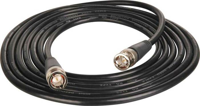 TecNec BB1.5 Premium Molded Male to Male HD BNC Cables with 75 Ohm BNC Connectors, 1.5ft BB1.5