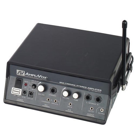 AmpliVox SW805A Wireless Multimedia Stereo Amplifier