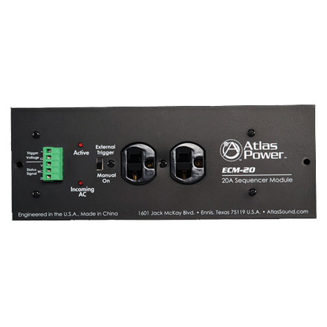 Atlas Sound ECM-20 20A AC Power Conditioner and Spike Supressor ECM-20