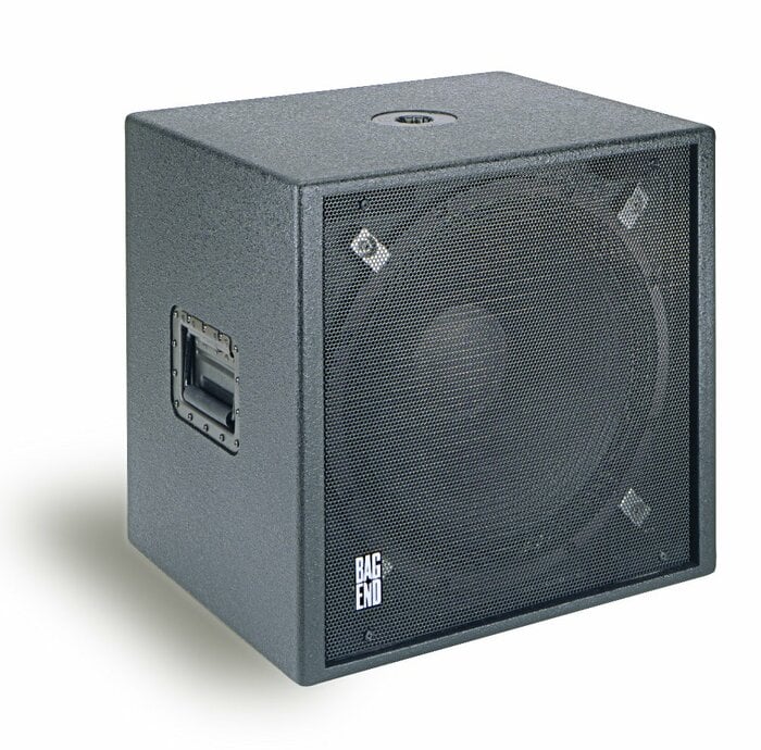 Bag End S18E-R 18" Passive Subwoofer with Stand Adapter in RO-TEX Finish S18E-R