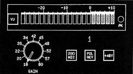 John Hardy 990-3CH Rvo 3-Channel Microphone Preamplifier