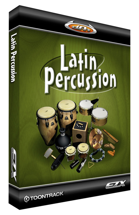 Toontrack Latin Percussion EZX Latin Expansion for EZdrummer/Superior Drummer (Electronic Delivery) LATIN-PERCUSSION