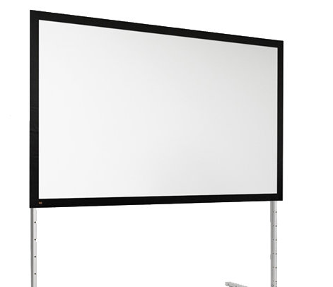 Draper Shade and Screen 385089 180" NTSC FocalPoint® Portable Projection Screen, Matte White 385089