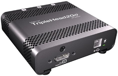 Matrox TRIP2GO-DP-MIF TripleHead2Go - DisplayPort Edition with mini DP to DP Cable TRIP2GO-DP-MIF