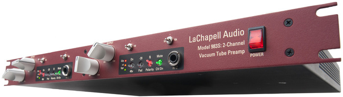 LaChapell Audio 983S 2-Channel Tube Microphone Preamplifier With Equalizer