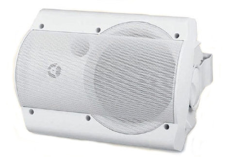 OWI AMPLV6022W Low Voltage Amplified Surface-Mount Speaker Combo, White