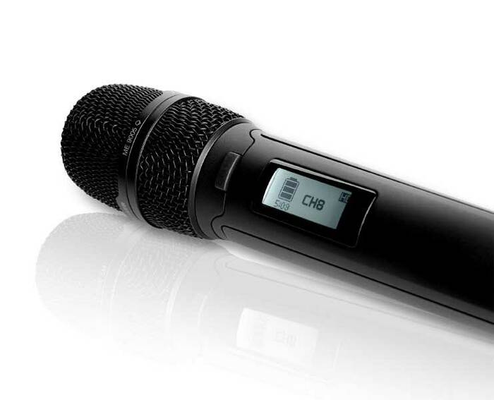Sennheiser SKM9000 BK COM Handlheld Transmitter with Command Button, Black, No Mic Head SKM9000-BK-COM