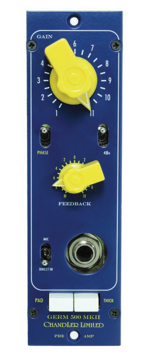 Chandler Limited Germanium 500 MKII 500 Series Microphone Preamp GERMANIUM-500-MKII