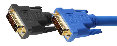 Gefen CAB-DVIC-DLB-60MM 60 Ft DVI Dual Link Cable, Black