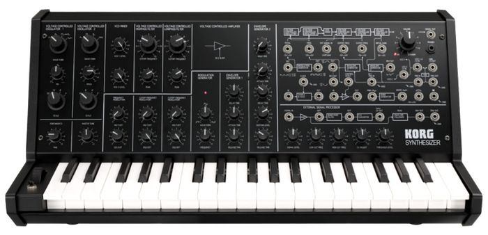 Korg MS-20 mini 37-Key Compact Semi-Modular Classic Analog Synthesizer