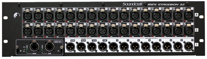 Soundcraft Mini Stagebox 32 32x16 Mini Stagebox For Si And Vi Series Mixers
