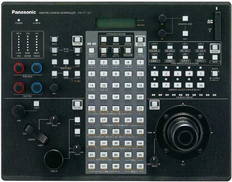 Panasonic AWRP120GJ Remote PTZ Camera System Controller With IP And Serial Connectivity