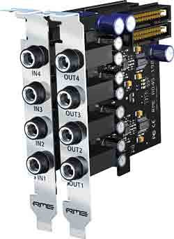 RME AO4S-192-AIO Analog Expansion Board for HDSP AIO AO4S-192-AIO