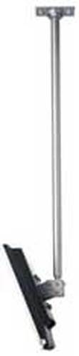 Peerless LCC-36 LCD Ceiling Mount, 36"-48" Adjustable Length, Black (Silver Shown) LCC-36