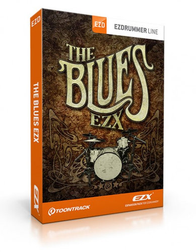 Toontrack BLUES-EZX Blues Drum Expansion for EZdrummer/Superior Drummer (Electronic Delivery) BLUES-EZX