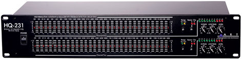 ART HQ231 Dual 31-Band EQ w/Feedback Detection Circuit HQ231