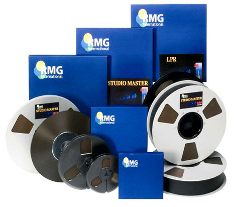 RMGI-North America SM911-34230 1/2" x 2500 ft Recording Tape on Hub without Reel in Hinged Box SM911-34230
