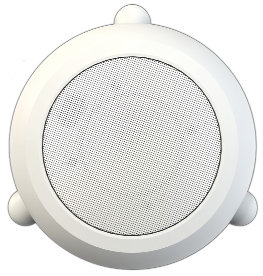 Bogen MPS1W 4.5" 2-Way Pendant Speaker, 70V, White