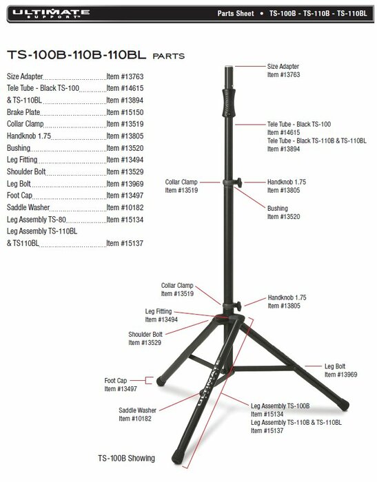 Ultimate Support 13969 Ultimate Support Stand Phillips Pan Head Screw