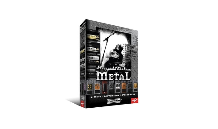IK Multimedia Amplitube Metal Metal Distortion Guitar Software Plug-in (Electronic Delivery) AMPLITUBE-METAL