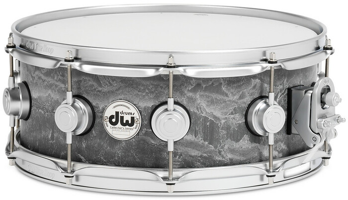 DW DRVC5514SVS Collector's Series 5.5"x14" Concrete Snare Drum With Satin Chrome Hardware