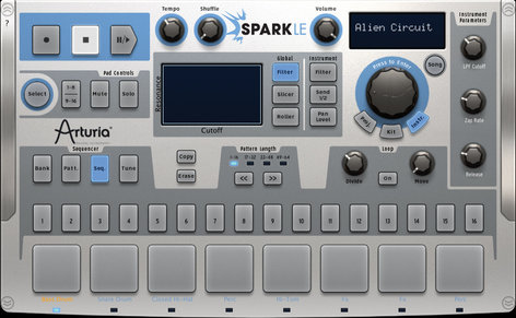 Arturia SPARK-LE MIDI Drum Controller, with Spark Engine Softsynth SPARK-LE