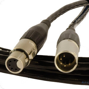 Apollo Design Technology AC-5CABLE-3 3' 5-Pin DMX Cable AC-5CABLE-3